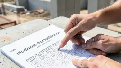 Jak určit modul pružnosti betonu podle tabulky - ilustrační foto
