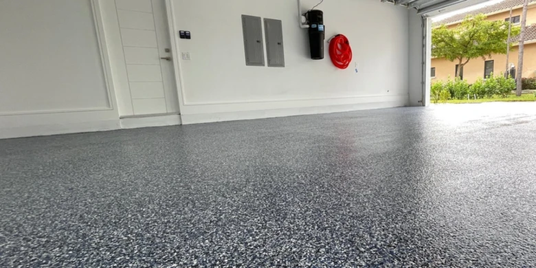 Garage epoxy floor