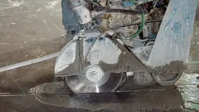 Betonová řezačka s diamantovým kotoučem pro dilatační spáry